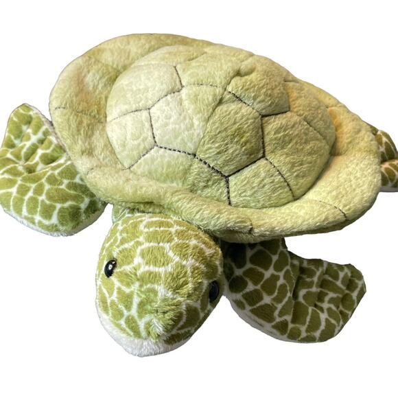 Douglas 9" Plush Sea Turtle Pebbles Stuffed Animal Shower Gift Nursery Decor - Picture 2 of 11